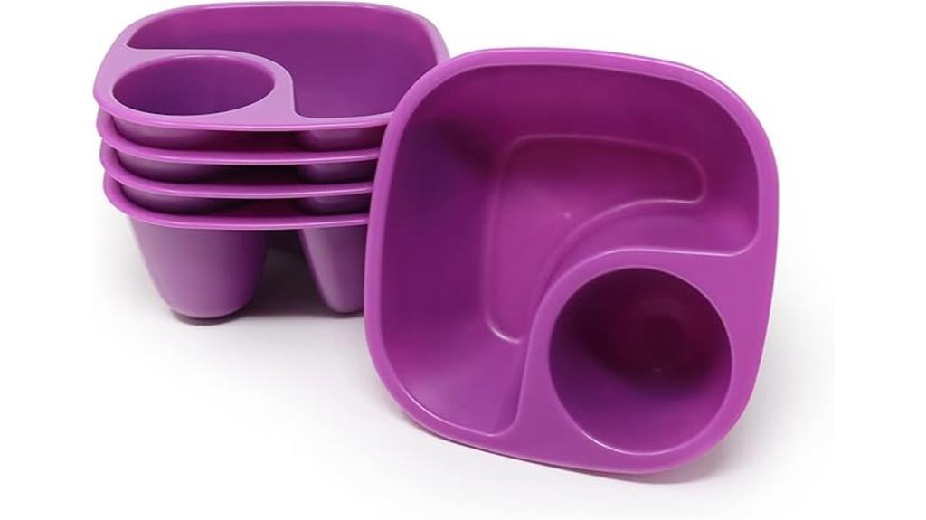 reusable snack bowl set
