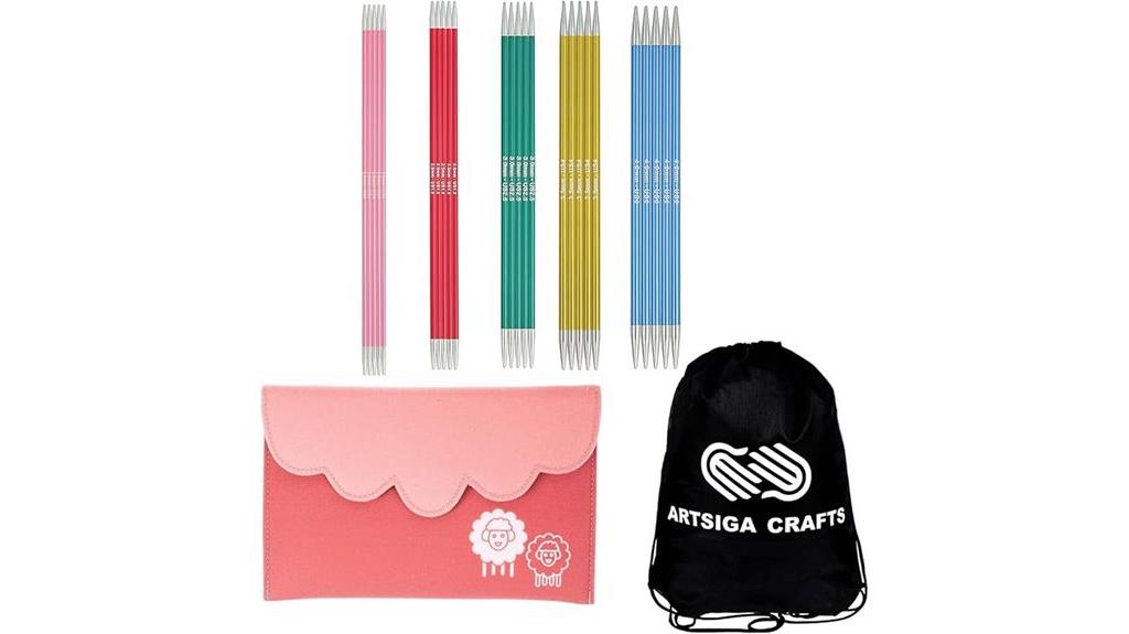 set of six colorful dpns