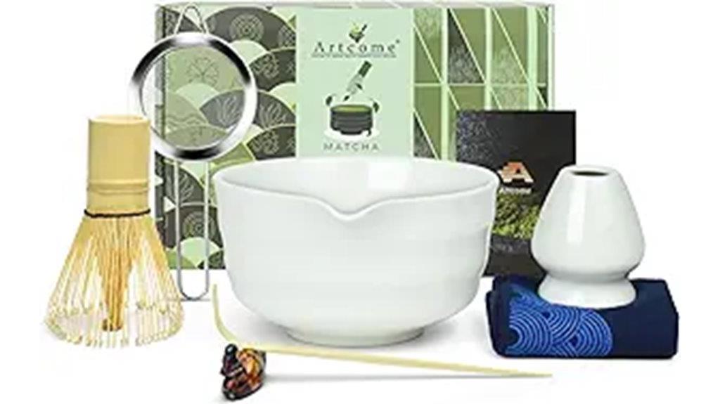 seven piece matcha tea set