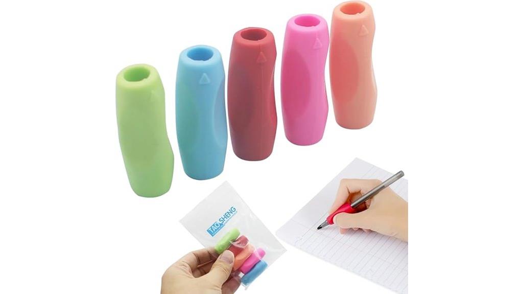 silicone pen grip set