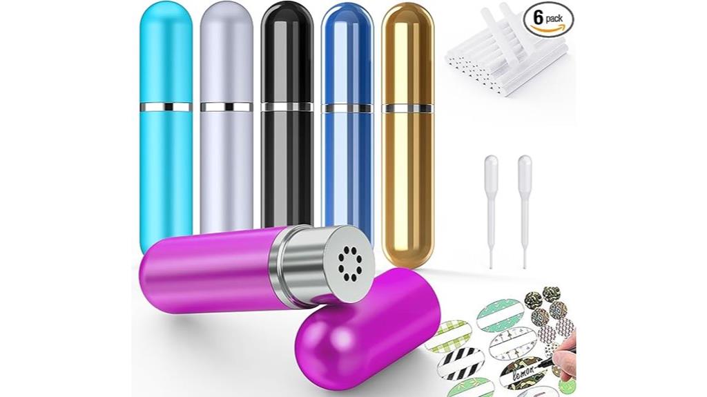 six pack inhaler tubes