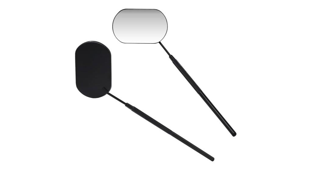 small lash extension mirror