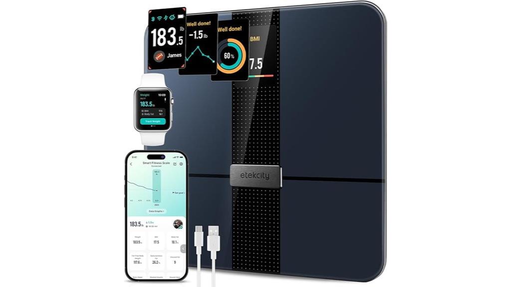 smart scale with fat measurement