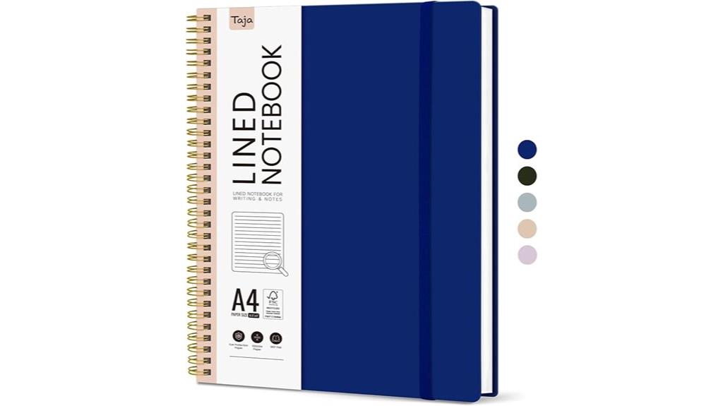 spiral lined notebook 8 5x11