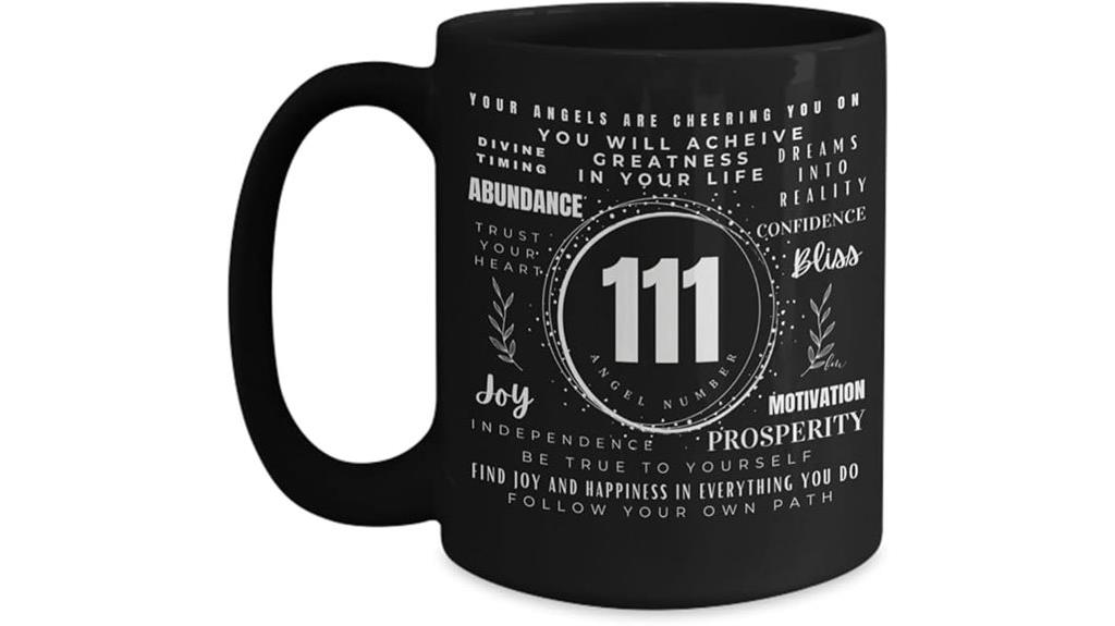 spiritual messages coffee mug