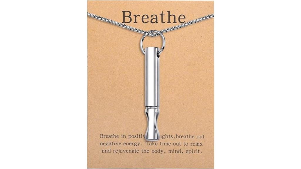 stress relief breathing pendant