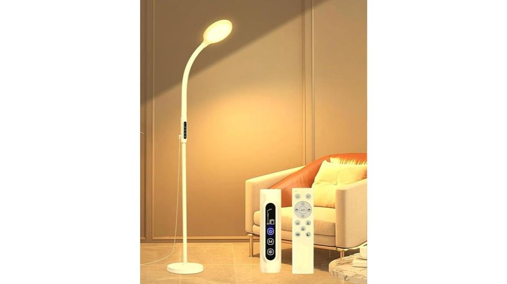 sunlight lamp with brightness levels