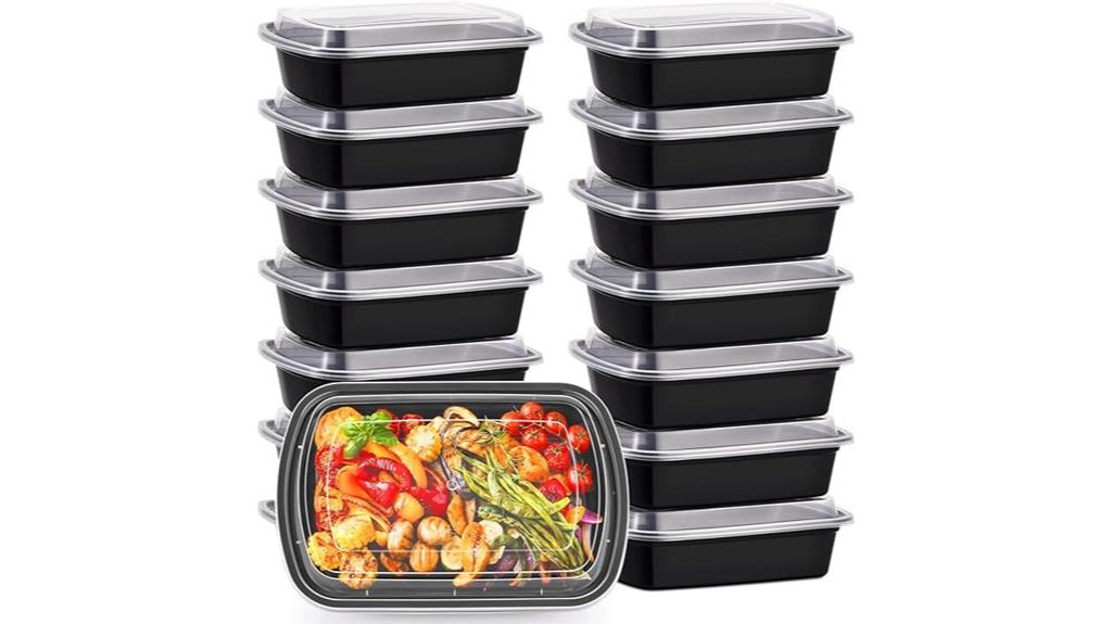 thirty ounce meal containers