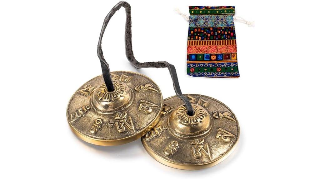 tibetan tingsha meditation cymbals
