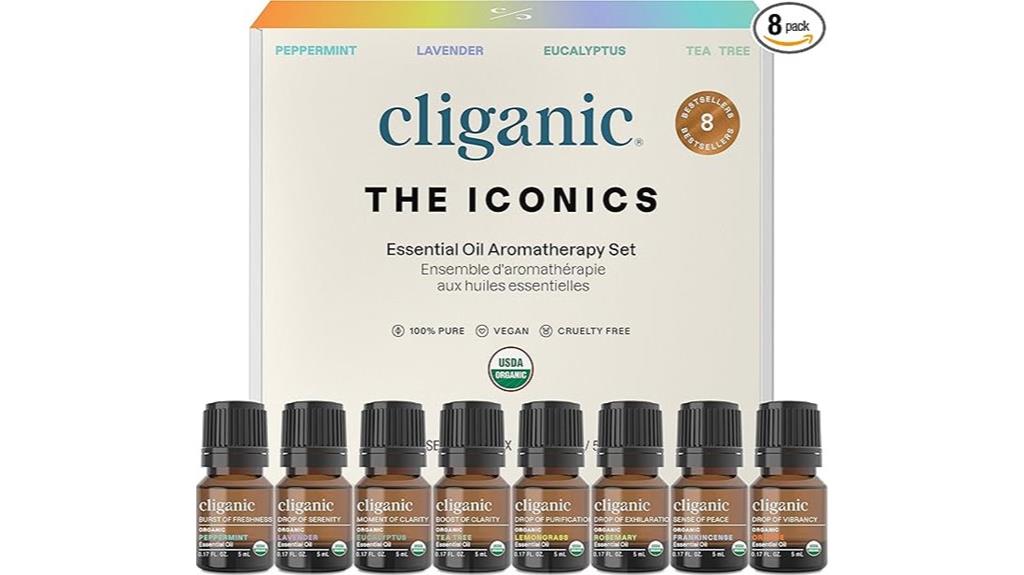top 8 organic essential oils