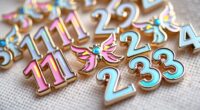 top angel number enamel pins