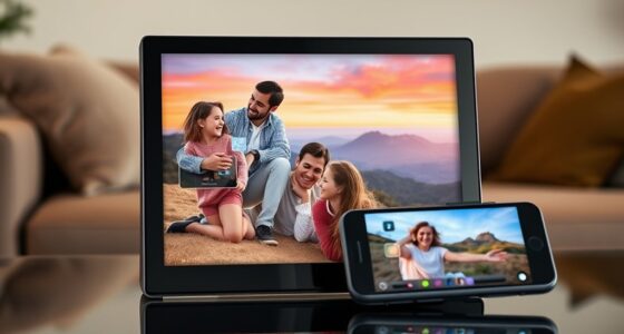 top email enabled digital frames