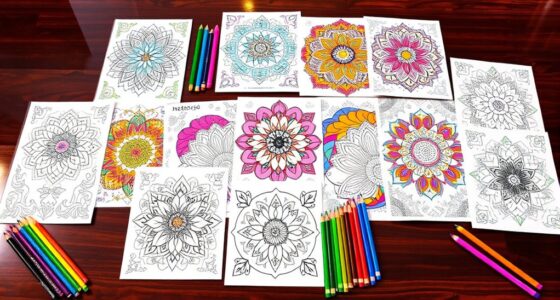 top relaxing coloring sets