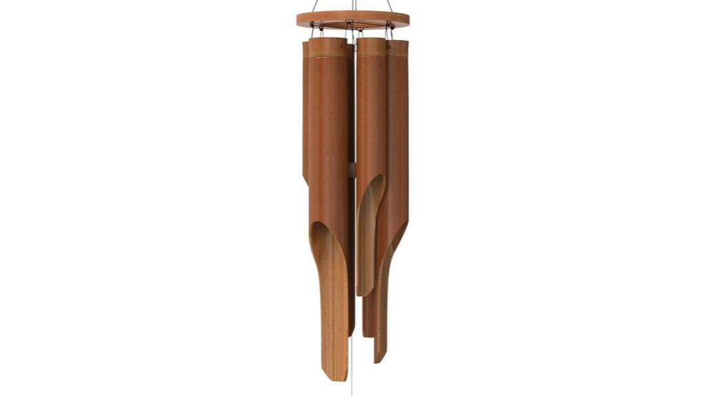 traditional bamboo wind chimes