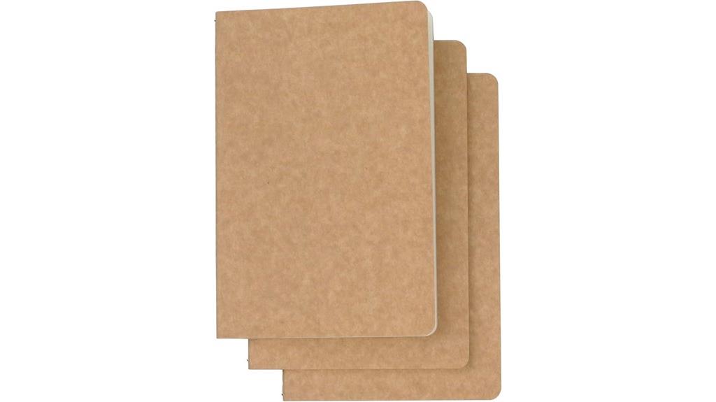 travel journal kraft brown