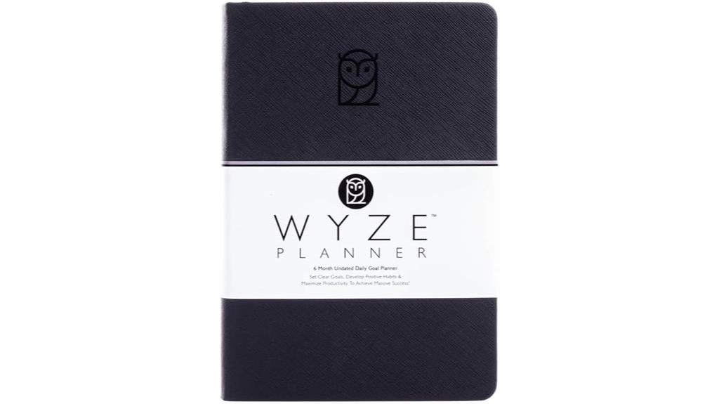 undated a5 daily organizer