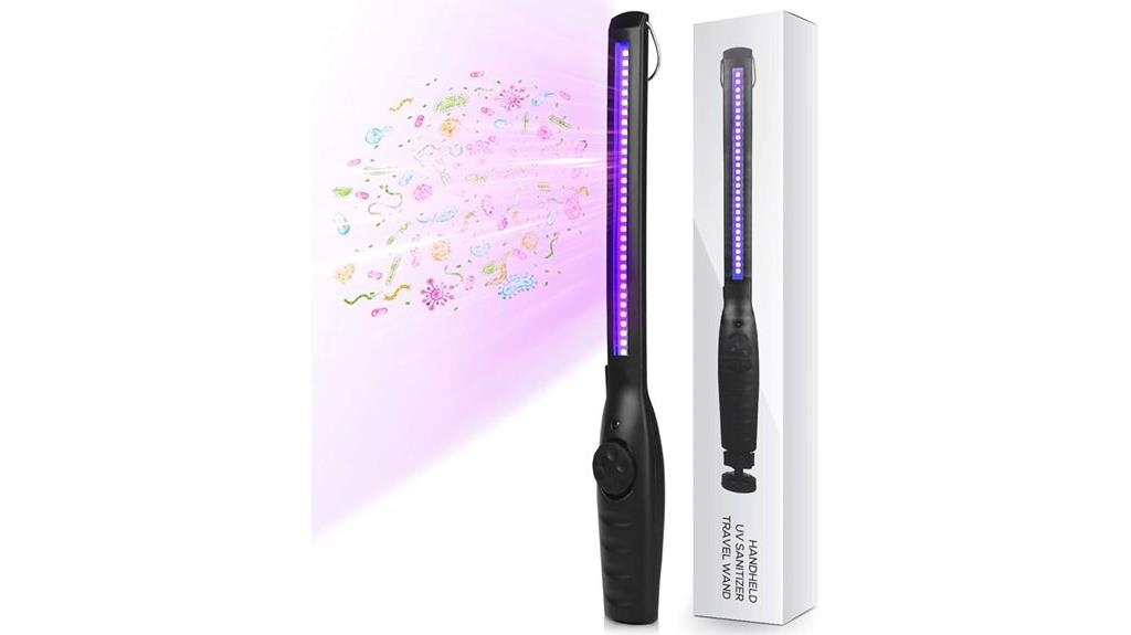 usb rechargeable uv disinfection lamp