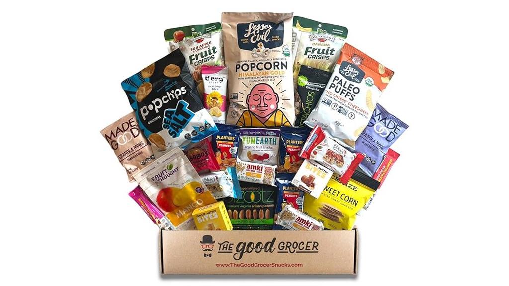 vegan gluten free snack pack