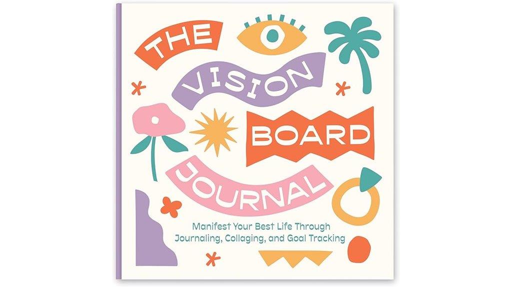vision board manifest journal