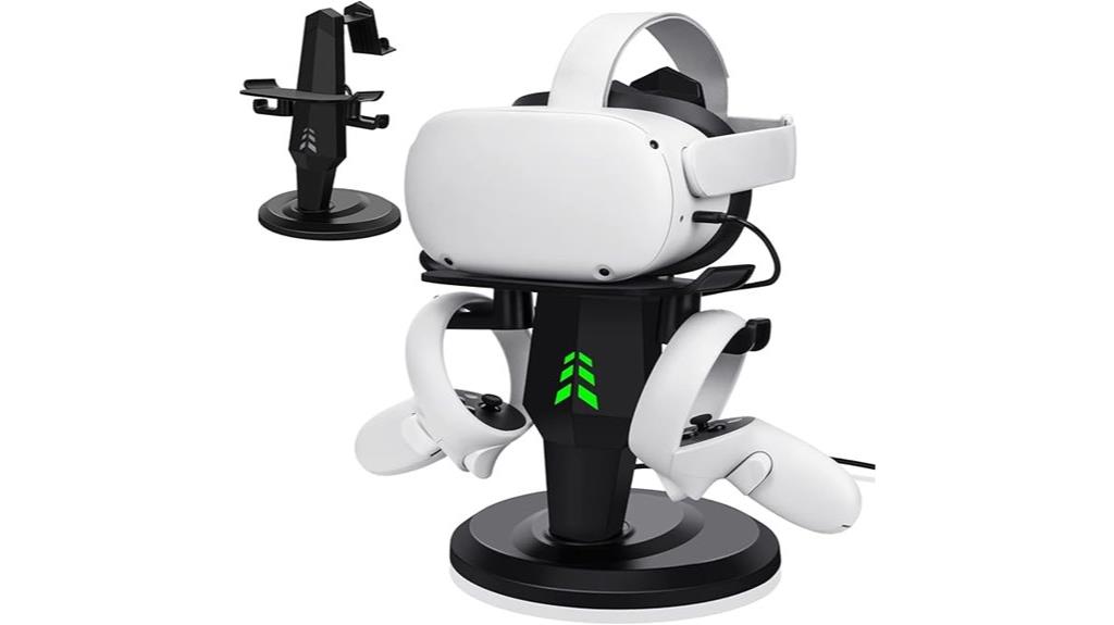 vr headset charging station