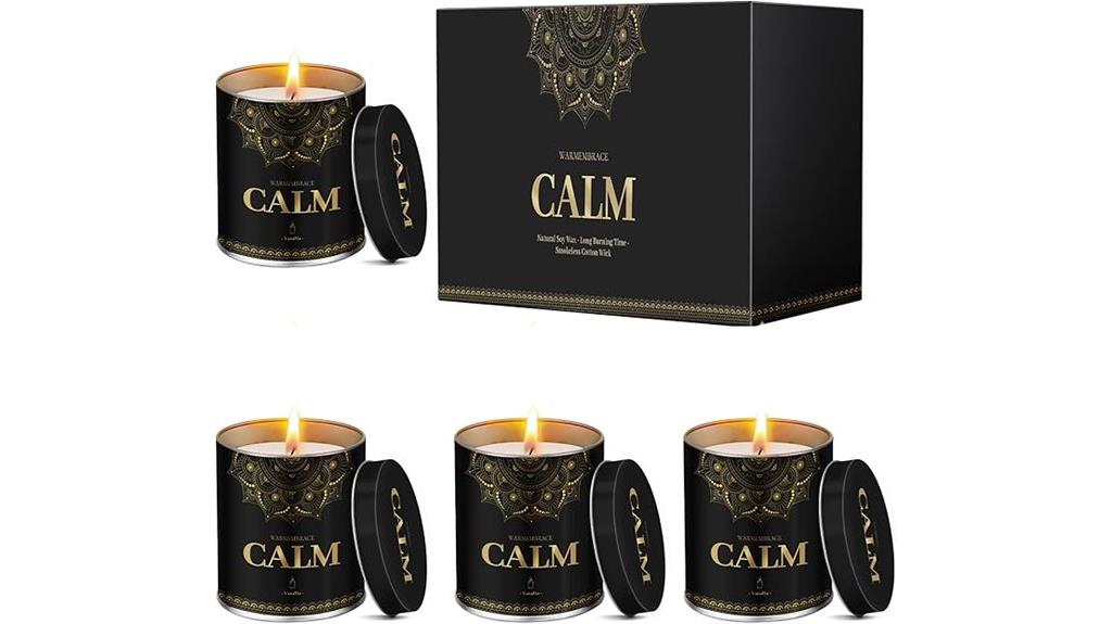 warmembrace candle gift set