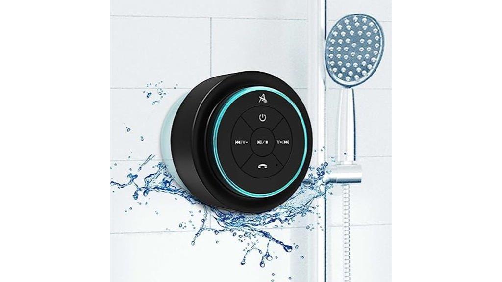 waterproof bluetooth shower speaker