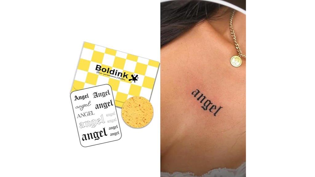 waterproof semi permanent tattoos