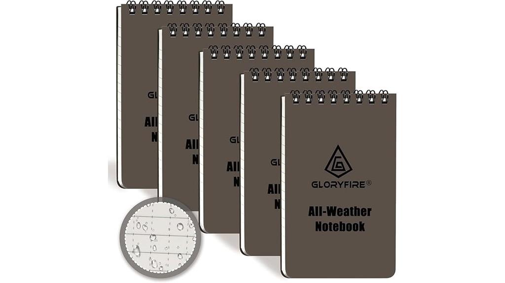 waterproof tactical notebook pack