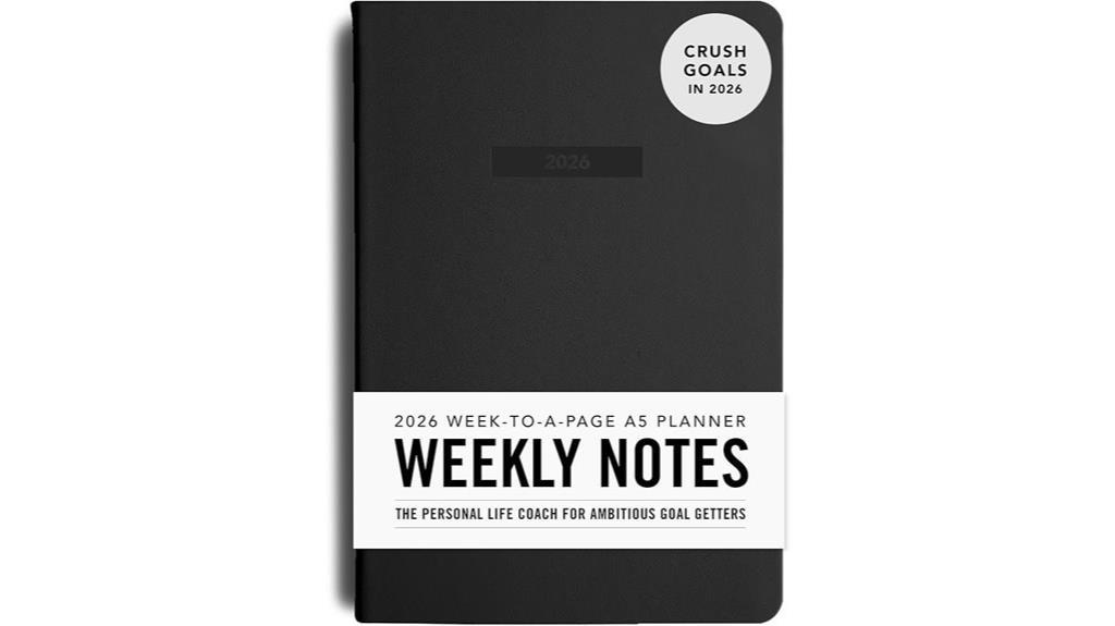 weekly goal planning journal