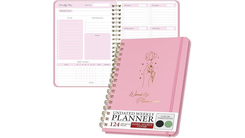 weekly planner for tasks