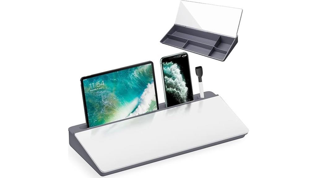 whiteboard with accessories