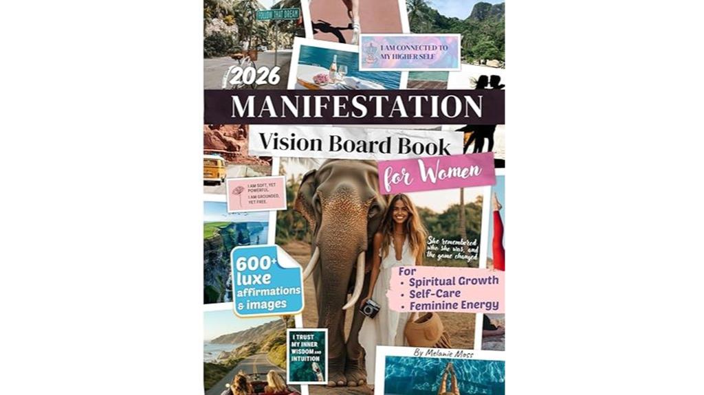 women s manifestation vision board