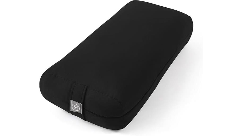 yoga meditation bolster pillow