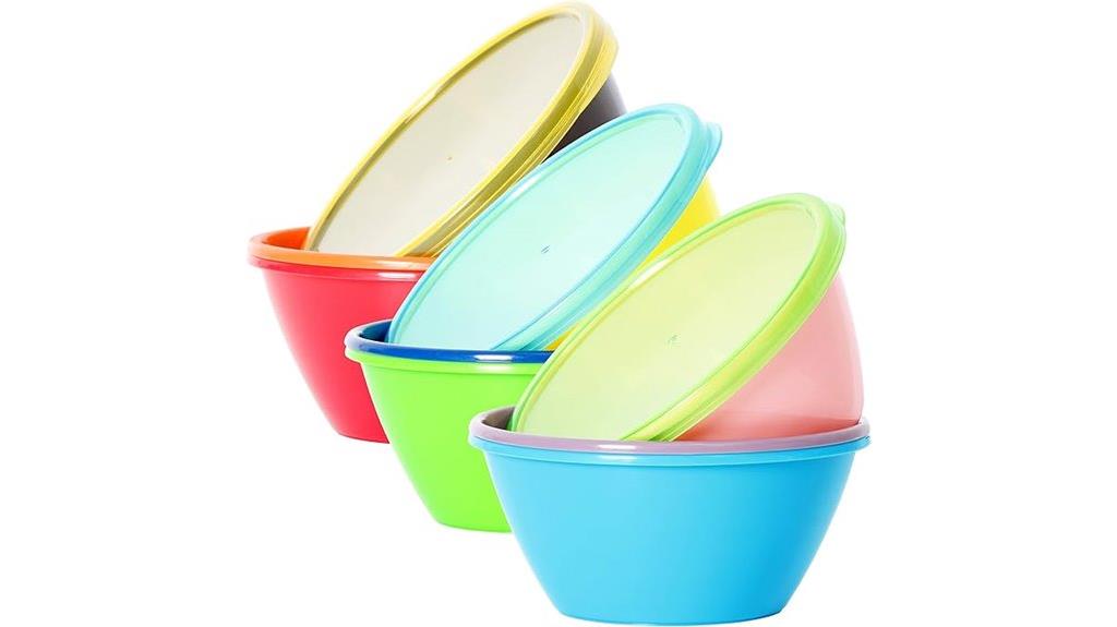 youngever 12oz plastic bowls