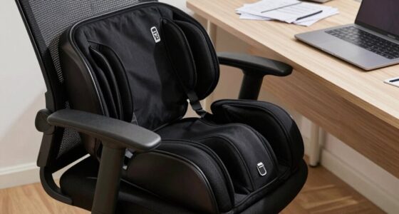 back massager chair pad