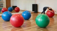 balance balls in fitness