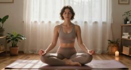 calm mind through yoga