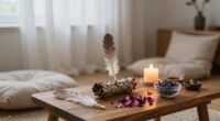 create calming aura cleansing ritual