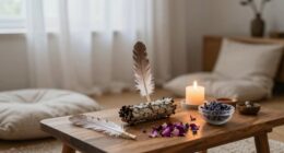 create calming aura cleansing ritual