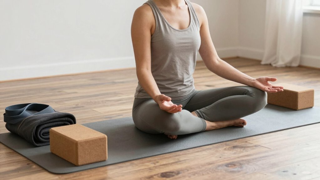 create calming grounding routine