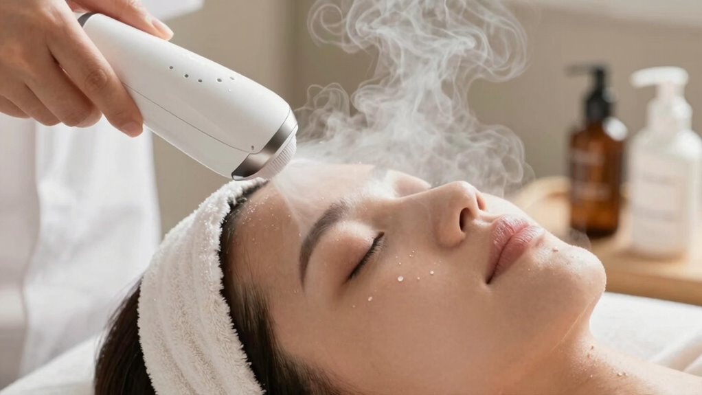 enhance skincare with steaming