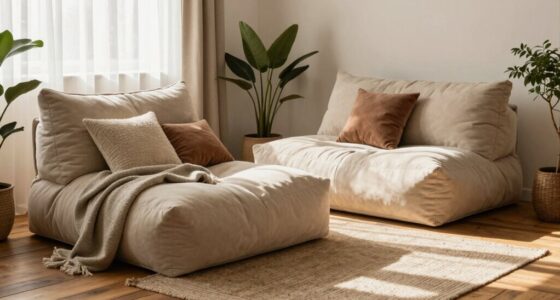 floor loungers enhance comfort