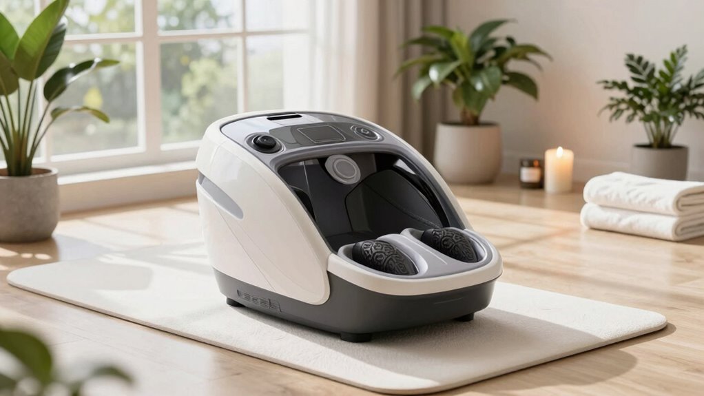 foot reflexology and aromatherapy