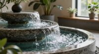 indoor fountains promote calm