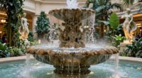 large fountains influence ambiance