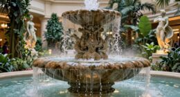 large fountains influence ambiance