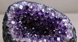 luxurious amethyst crystal clusters