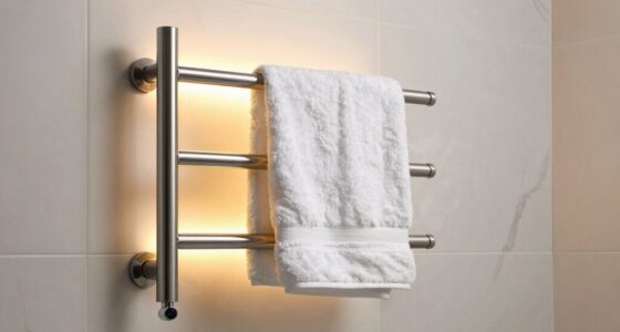 luxury towel warmer attachment