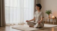meditate during stress moments