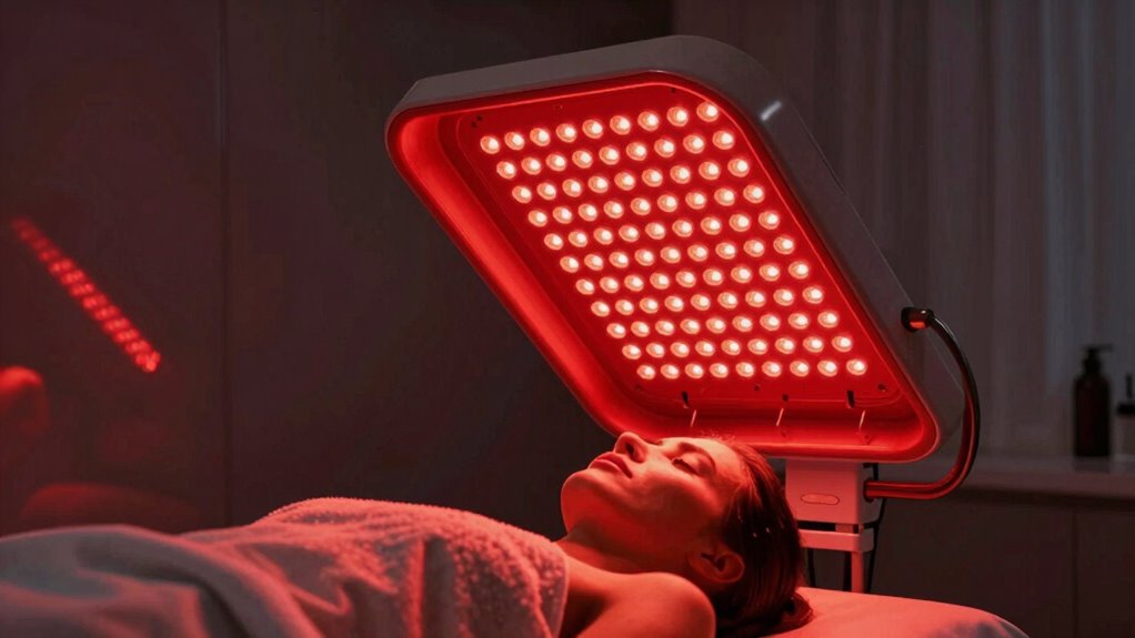 red light enhances healing